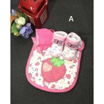 BIB MITTEN BOOTIES CTR GIRL